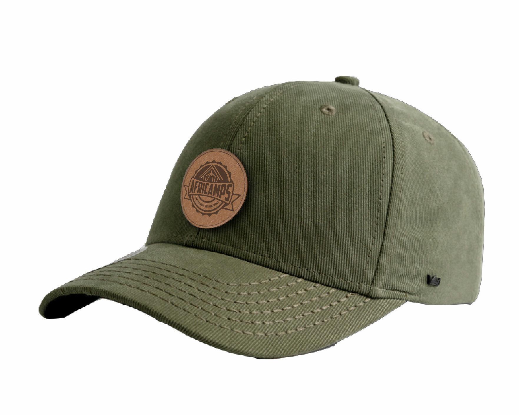 africamps boutique glamping merchandise adult uflex cap olive